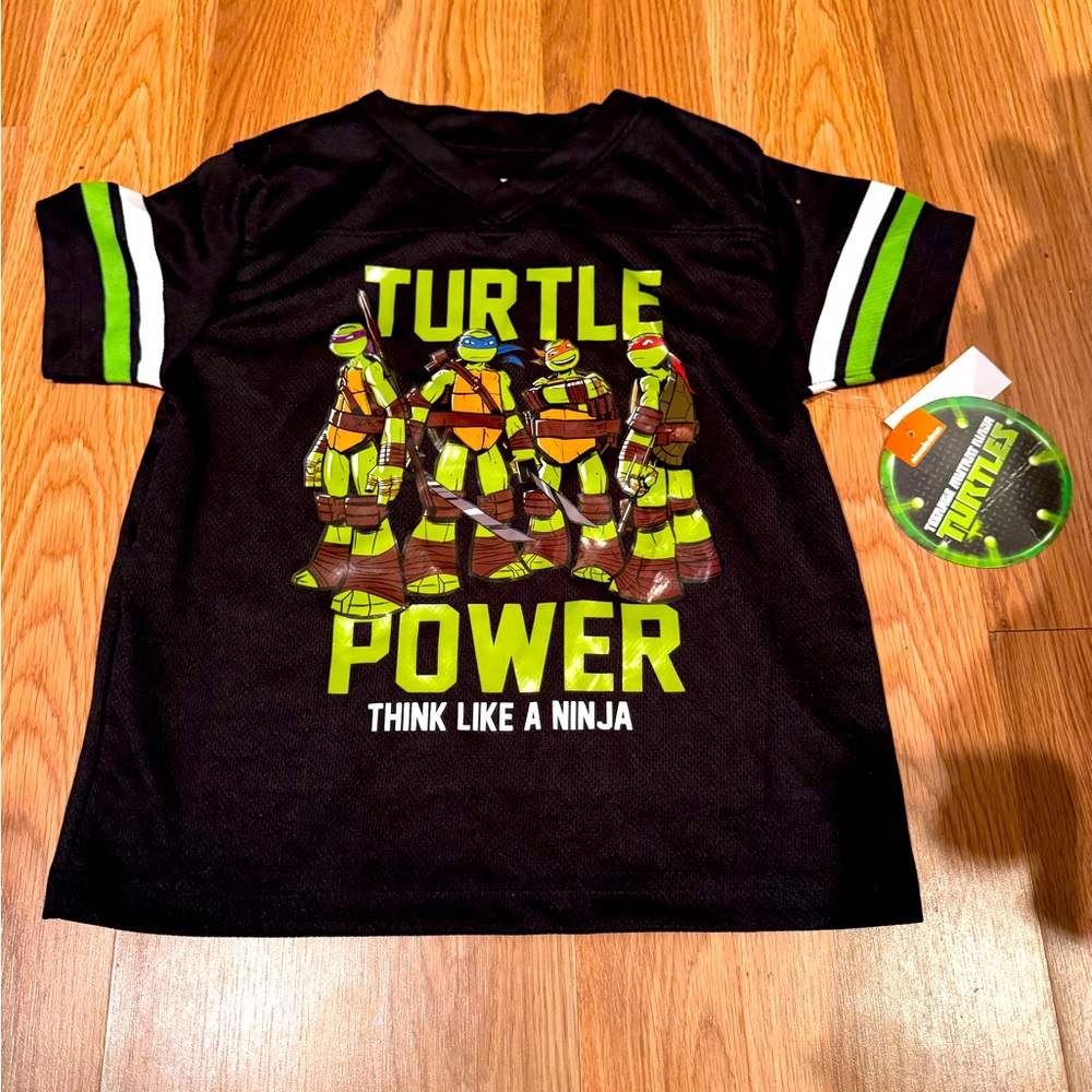 Teenage Mutant Ninja Turtles Boys Black T-Shirt